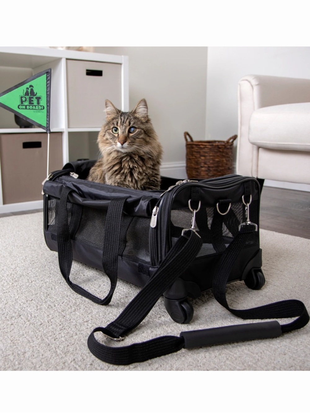 Sherpa® Ultimate On Wheels™ pet carrier - Picture 7 of 7